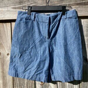 Talbots Blue Denim Shorts